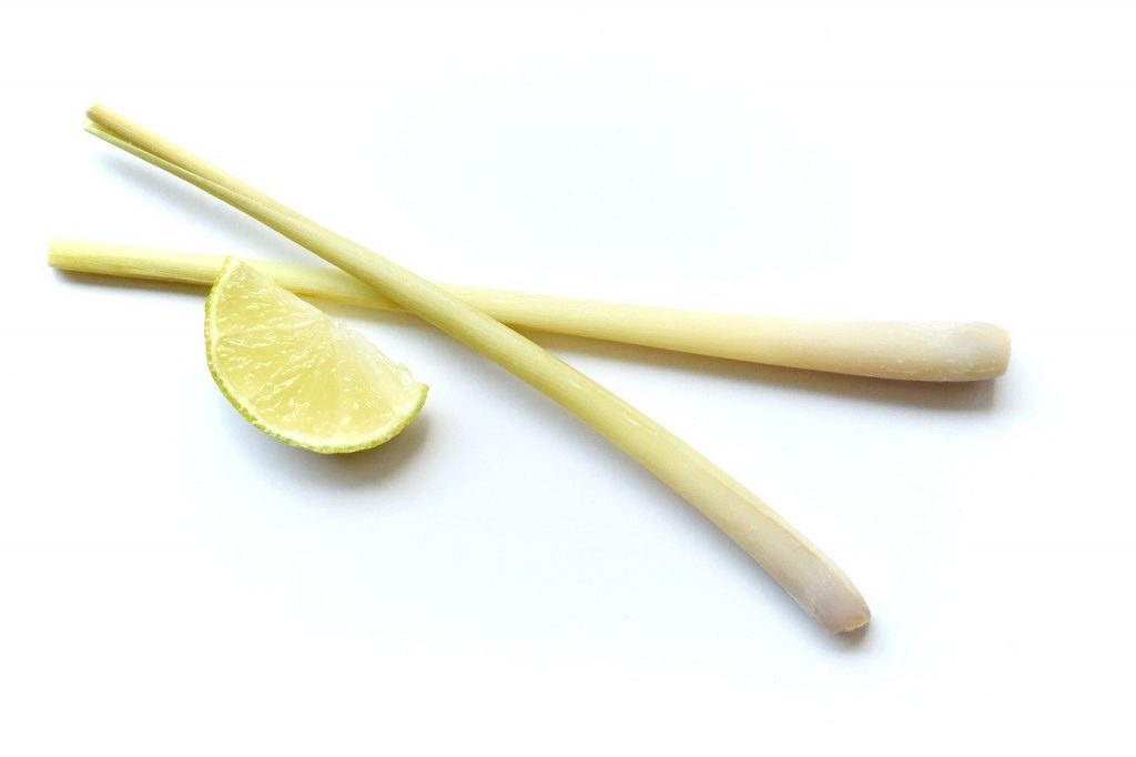 Aceite esencial de lemongrass o hierba limón