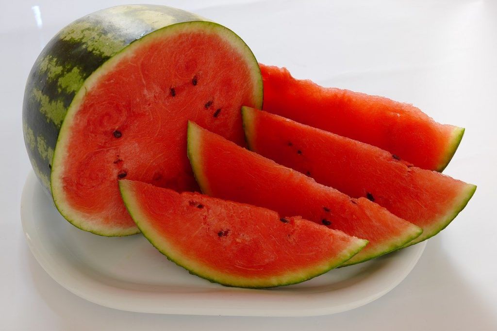Vitaminas y nutrientes de la sandía