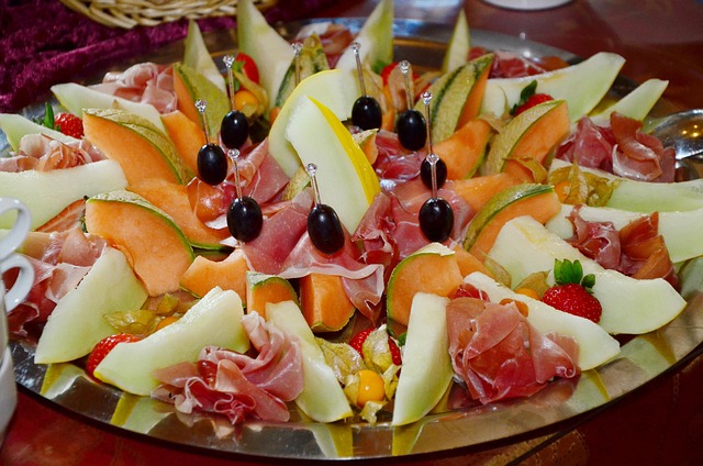melón en la cocina ensalada de frutas