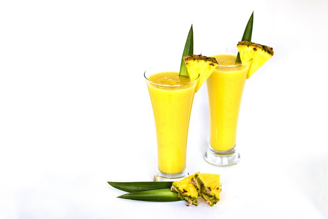 batidos de piña