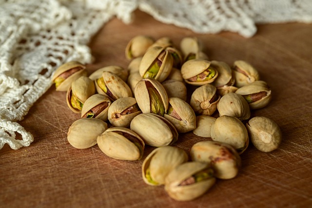 Pistachos con alto contenido en proteínas por cada 100 gramos