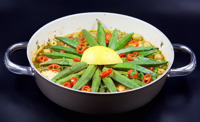 cómo cocinar la okra