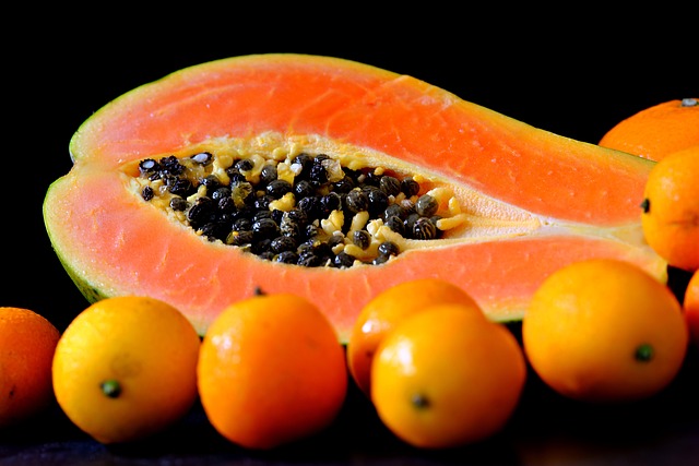 papaya y naranja excelentes frutas para la piel y mucosas
