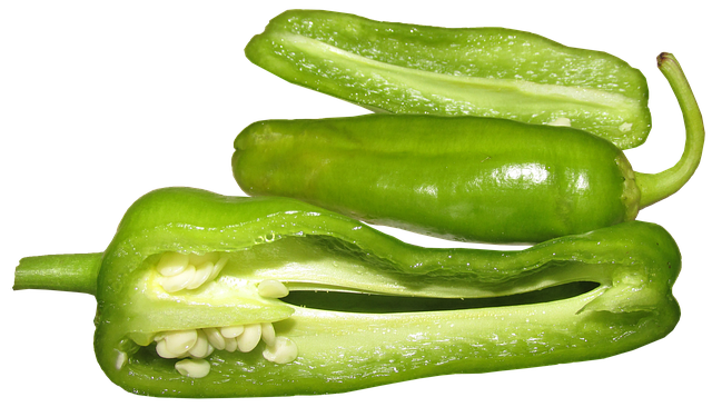 valor nutricional del pimiento
