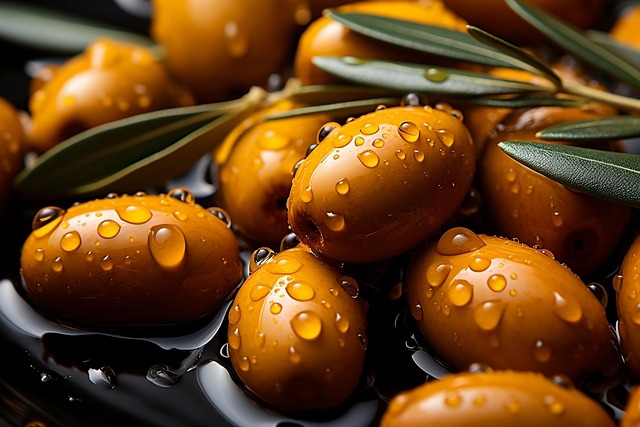 aceituna y aceite de oliva