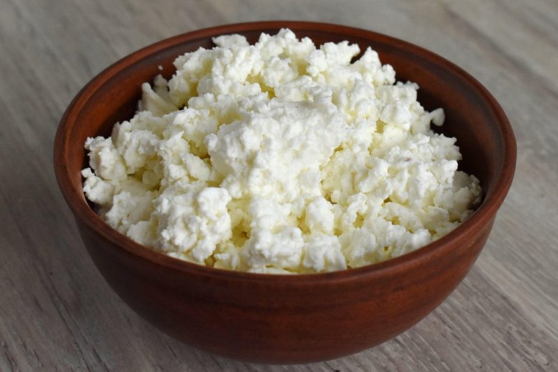 Vitaminas y minerales del requesón