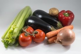 Apio, Calabaza y Berenjena