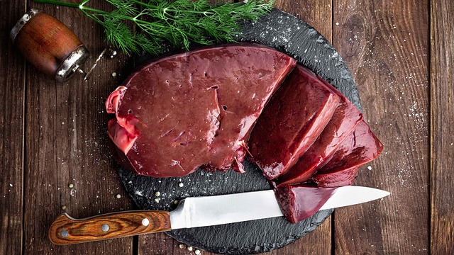 Liver rich in copper o hígado alto contenido en cobre