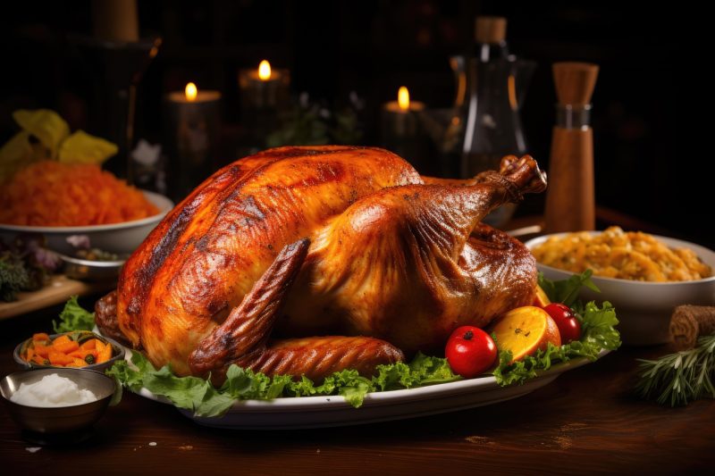 Pavo rico en proteínas