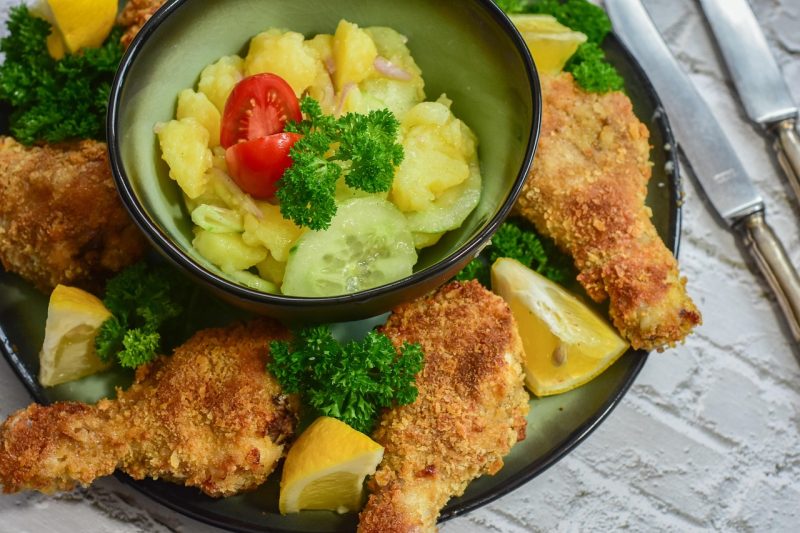 Pollo rico en proteínas