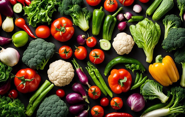 fiber-rich vegetables o verduras ricas en fibra